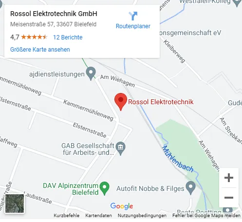 Rossol Elektrotechnik - Google Maps - Mobile