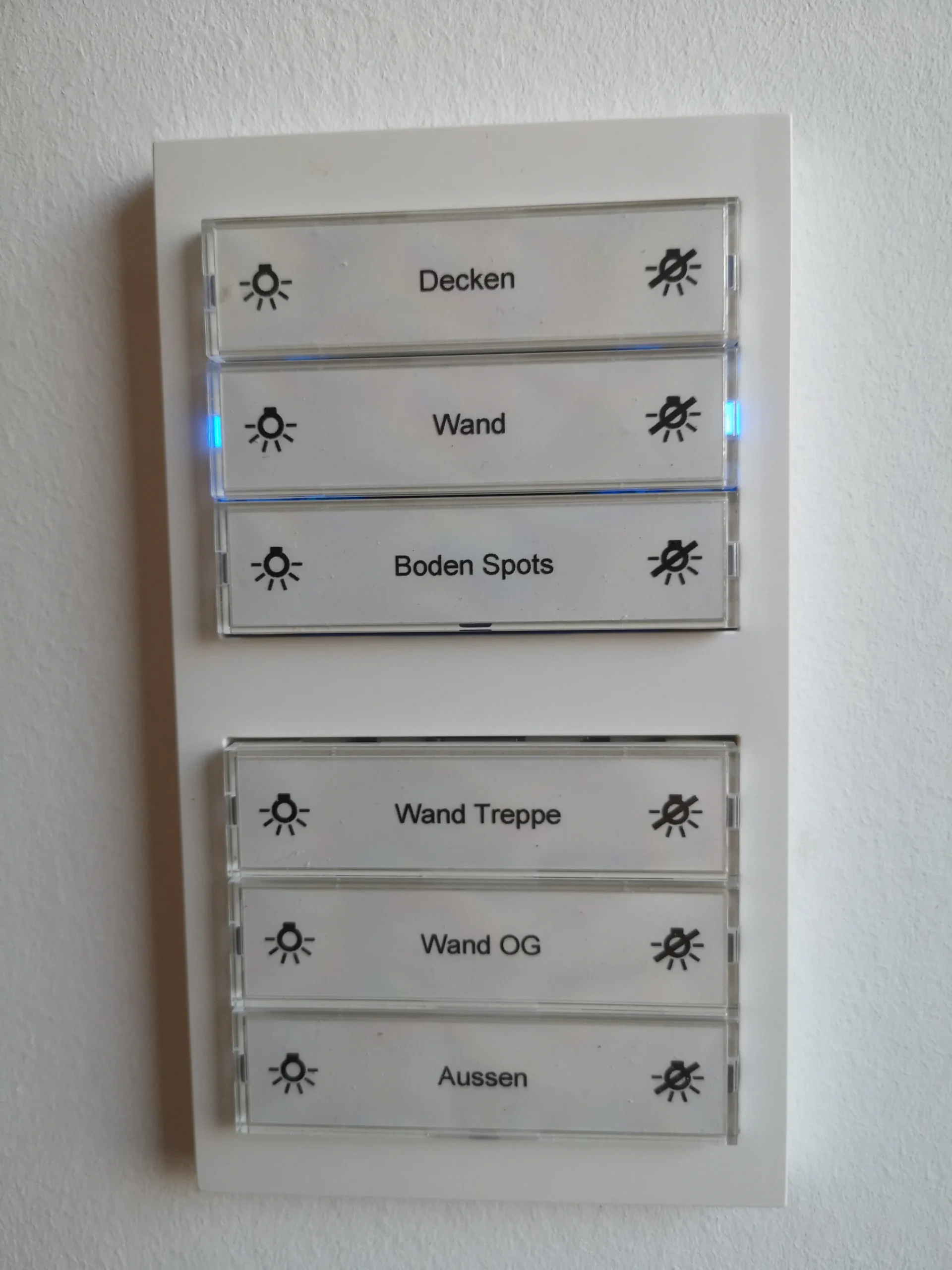 Rossol Elektrotechnik - Smart Home Lichtschalter